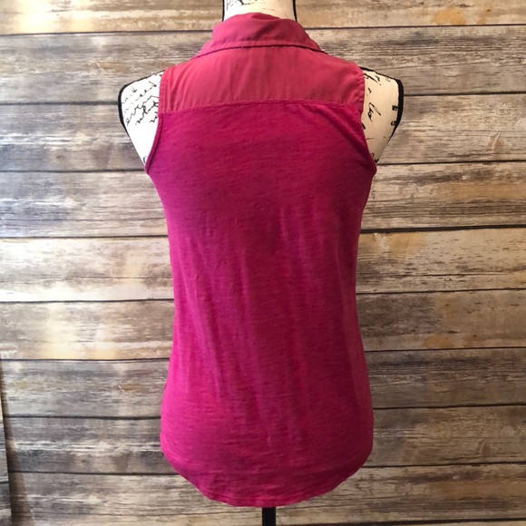 Old navy button down tank top - Picture 2 of 8